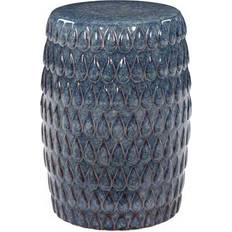 Black Outdoor Bar Stools Surya Blackwell Collection BAW-001 Garden