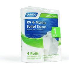 Camco 40276 Toilet Tissue, 1 Pack of 4 Rolls