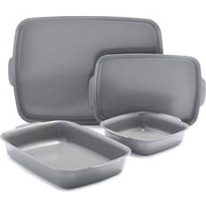 Verde Moldes para Hornear GreenPan Premier Ovenware Ceramic Nonstick 4-Piece Bakeware Set Molde para Hornear