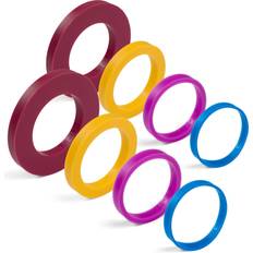 Rolling Pins GreenOlive Guide Ring Spacer Bands 8 Piece Set Rolling Pin