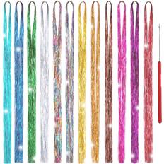 Edoneery Tinsel Strands Kit 2000 Strands Sparkling