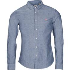 Levi's Blau Hemden Levi's LS BATTERY HM SHIRT SLIM herren Hemdbluse Blau