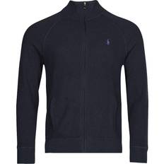 Polo Ralph Lauren GILET EN COTON TEXTURE men's in Marine