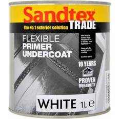 Sandtex Wood Paints Sandtex 1L Flexible Primer Undercoat Wood Paint White