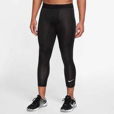 Tights Nike Men's Pro Dri-FIT 3/4-Length Fitness Tights in Black, FB7950-010 Black