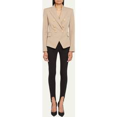 Balmain Women Blazers Balmain Wool blazer green