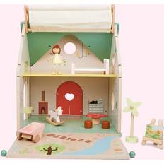 Classic World Wooden Dollhouse 10 pcs