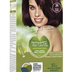 Black cherry color Phergal Permanent Hair Color 3R Black Cherry Long