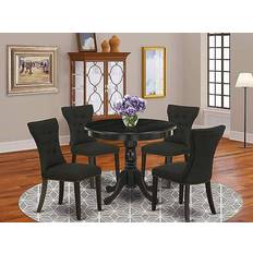 East West Furniture Kitchen Table Dining Set 36" 5