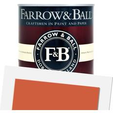 Farrow & Ball Charlottes Locks 268 Eco Wood Paint, Metal Paint Orange 0.75L