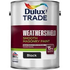 Dulux black weathershield Dulux Trade Weathershield Smooth Masonry 5 Black