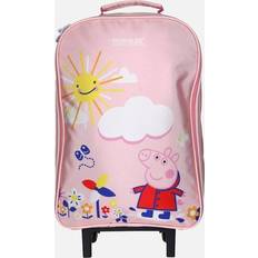 Rose Bagages pour enfants Regatta Peppa Pig 2 Wheeled Suitcase - Rose