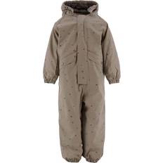 Grau Regenoveralls Wheat Aiko Thermo Rainsuit - Dry Grey Houses (7106i/8106i-977-0227)