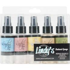 Lindy's stamp gang starburst sprays 2oz 5/pkg-mermaid sea shells -ss-set-7