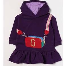 Violet Robes Marc Jacobs Robe en tricot Fille The - Violet