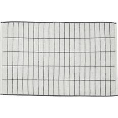 Flerfarvede Bademåtter Mette Ditmer TILE STONE Bath Hvid, Sort cm