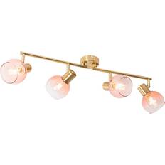 Glas - Pink Spotlights QAZQA Deco Spotlight