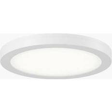 LED-Loftlampe Aureka Bevægelsessensor Ø 23 cm Hvid
