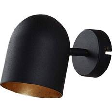 Lindby Faretti Lindby Morik LED Applique da Parete Black/Gold Faretto