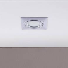 Lindby Spotlights Lindby LED Downlight Angular Chrome Spotlight