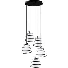 Cristal Model 6 Deco 5-light Pendant Lamp