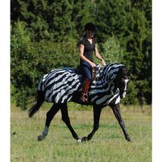 Bucas Buzz-Off Coperta antimosche da equitazione Zebra