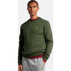 Lyle & Scott Crew Neck Fly Fleece Sweatshirts Cactus Green