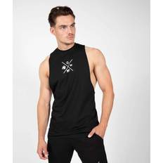 Cisco Drop Armhole Tank Top - Black/White