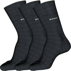 HUGO BOSS Men's 3P RS Uni CC Regular Socks - Dark Grey