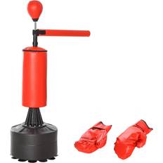 Boxing punching bag Soozier Freestanding Boxing Punch Bag Stand Black, Red