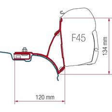 T5 vw camping Fiamma F45 Awning Adapter Kit VW T5 T6 Transporter Multivan