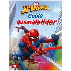 Marvel Kreativität & Bastelspaß Nelson Spider-Man: Coole Ausmalbilder