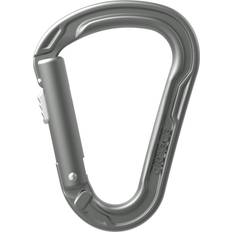 Edelrid HMS Strike Slider II Karbinhake grå 2023 Låskarbiner