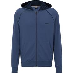 HUGO BOSS Azul Chaquetas HUGO BOSS Mix & Match Side Logo Full Zip - Blue