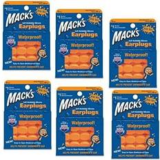 Body Protection Mack’s Moldable Silicone Ear Plugs Kids Size 6 Pair Pack of 6