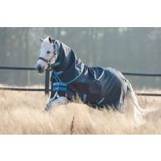 Amigo Bravo Pony Plus Turnout Navy/Turq