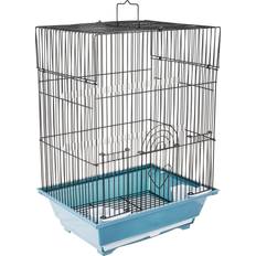 Prevue Pet Products Pet Products Parakeet Bird Cage, Small, 11-1/4 16-1/4 in., Slate Blue