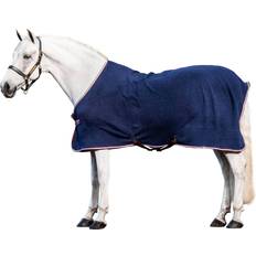 Vita Hästtäcken Horseware präglat svettäcke Navy/Burgundy unisex