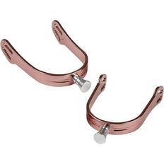 Steel Saddles & Accessories Korsteel Aluminium Interchangeable Spurs Colour Rose Gold