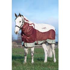 Horseware Rambo Summer Series Grey/Burgundy/Black unisex