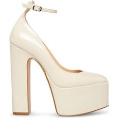 Platform dress shoes Steve Madden Skyrise - Bone Patent