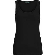 Tank Tops Lauren Ralph Lauren Cotton-Blend Tank Top Polo Black