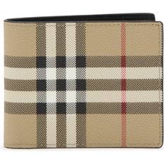 Burberry Wallets Burberry Beige Check Wallet ARCHIVE BEIGE UNI