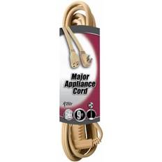 Beige Power Strips & Extension Cords Southwire Coleman Cable 03533 9 ft. Air Conditioner & Major Appliance Cord