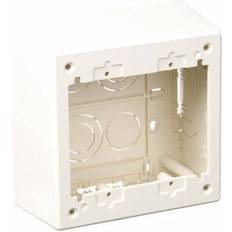 Surface mount electrical box Panduit Jbp2Diw Outlet Box White