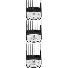 Kæledyr Moser ProfiLine Magnetic Premium Attachment Combs 1.2 cm Sort Sølv Glas