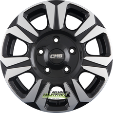 20" Bilfelger CMS c31 diamond black 6.5x16 et62 lk6/130 ml84.1 felge alu