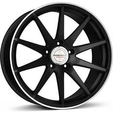 Bilfälgar Borbet Gtx Black matt rim silver 8x19 5x112 ET40