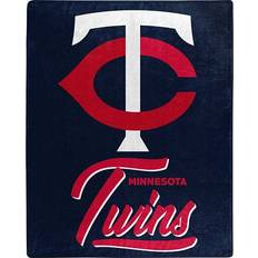 Northwest 1MLB-07070-0017-RET Minnesota Twins Signature Raschel Blankets Red