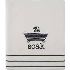 Avanti Icons Bath Towel Black, White
